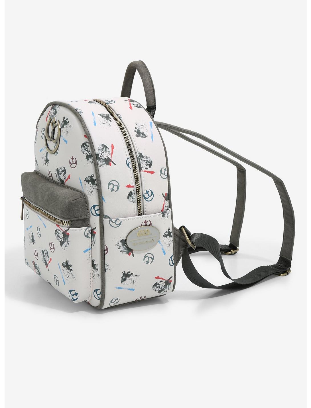 HUNIVERS Her Universe Star Wars Rey & Kylo Lightsaber Mini Backpack 5 HUNIVERS Her Universe Star Wars Rey & Kylo Lightsaber Mini Backpack - Image 3