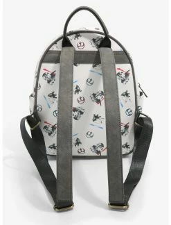 HUNIVERS Her Universe Star Wars Rey & Kylo Lightsaber Mini Backpack -transcendentactive shop 19568879 av3