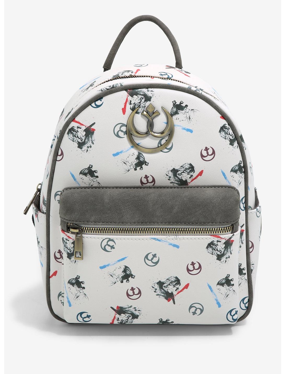 HUNIVERS Her Universe Star Wars Rey & Kylo Lightsaber Mini Backpack 3 HUNIVERS Her Universe Star Wars Rey & Kylo Lightsaber Mini Backpack