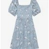 HUNIVERS Her Universe Studio Ghibli Kiki's Delivery Service Floral Smock Dress -transcendentactive shop 19577900 hi