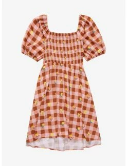 HUNIVERS Her Universe Disney Winnie The Pooh Gingham Smock Dress -transcendentactive shop 19577924 av1