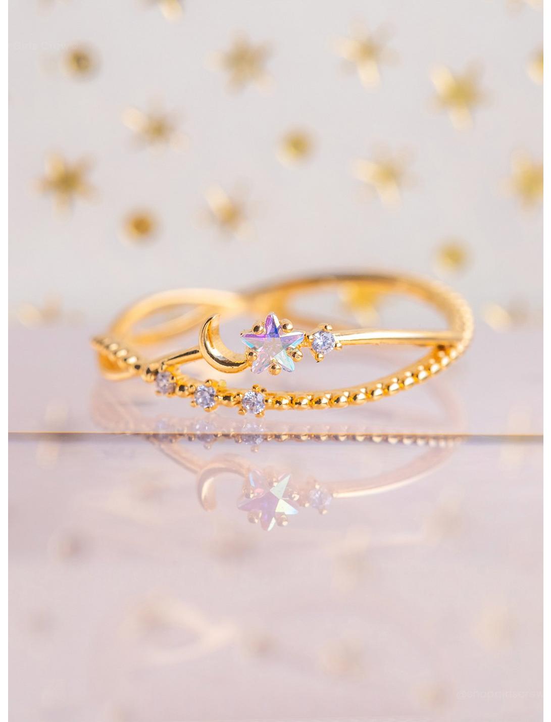 GIRLSCREW Girls Crew Luna Sparkle Ring 5 GIRLSCREW Girls Crew Luna Sparkle Ring - Image 3