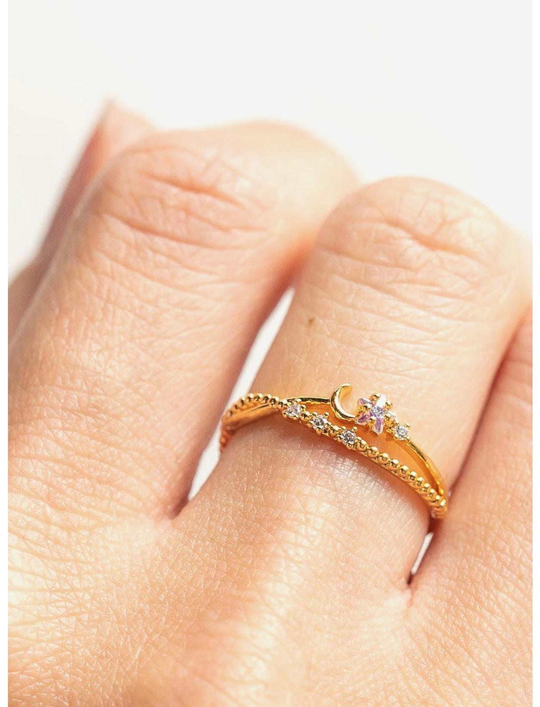 GIRLSCREW Girls Crew Luna Sparkle Ring 6 GIRLSCREW Girls Crew Luna Sparkle Ring - Image 4