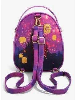 Null Disney Tangled Rapunzel & Flynn Lantern Festival Mini Backpack -transcendentactive shop 19619901 av2