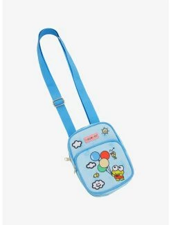 Null Keroppi Balloon Sky Athletic Crossbody Bag