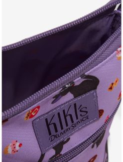 Null Studio Ghibli Kiki's Delivery Service Jiji Sweets Passport Crossbody Bag -transcendentactive shop 19619911 av2