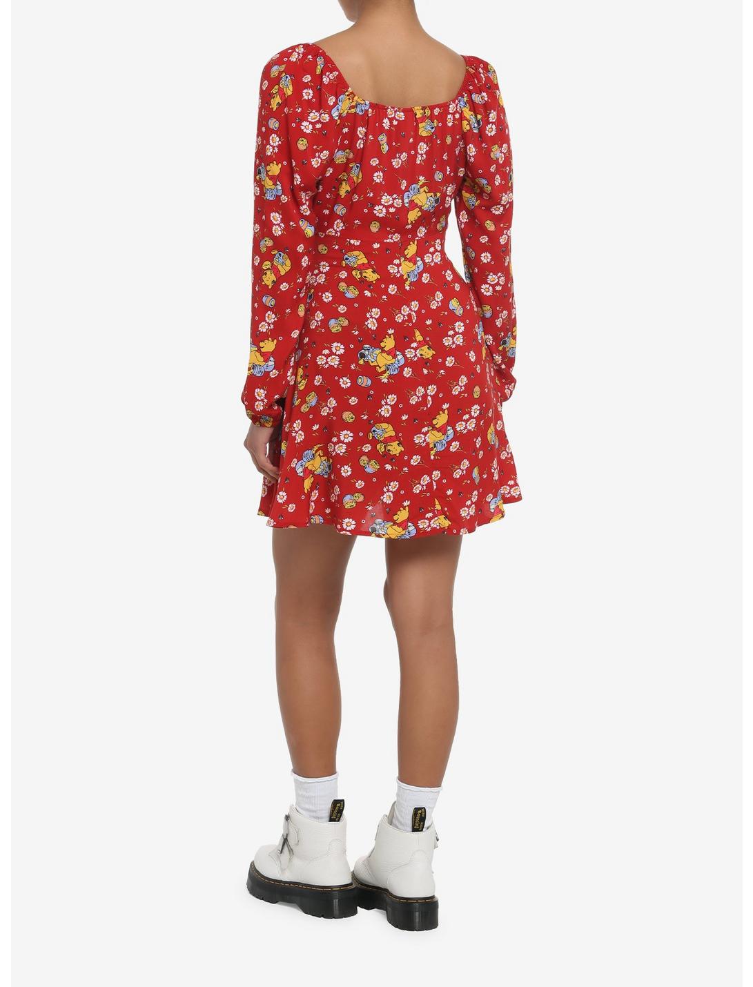 Disney Winnie The Pooh Floral Long-Sleeve Dress HUNIVERS Disney Winnie The Pooh Floral Long-Sleeve Dress -transcendentactive shop 19621007 av2