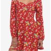 HUNIVERS Disney Winnie The Pooh Floral Long-Sleeve Dress 2 HUNIVERS Disney Winnie The Pooh Floral Long-Sleeve Dress -transcendentactive shop 19621007 hi