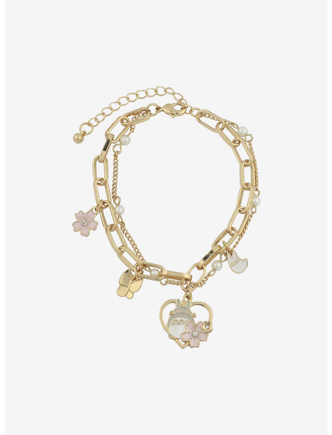 Studio Ghibli My Neighbor Totoro Sakura Icon Bracelet 4 Studio Ghibli My Neighbor Totoro Sakura Icon Bracelet - Image 2