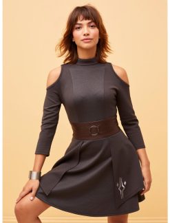 HUNIVERS Her Universe Star Wars The Mandalorian Ahsoka Tano Cold Shoulder Dress