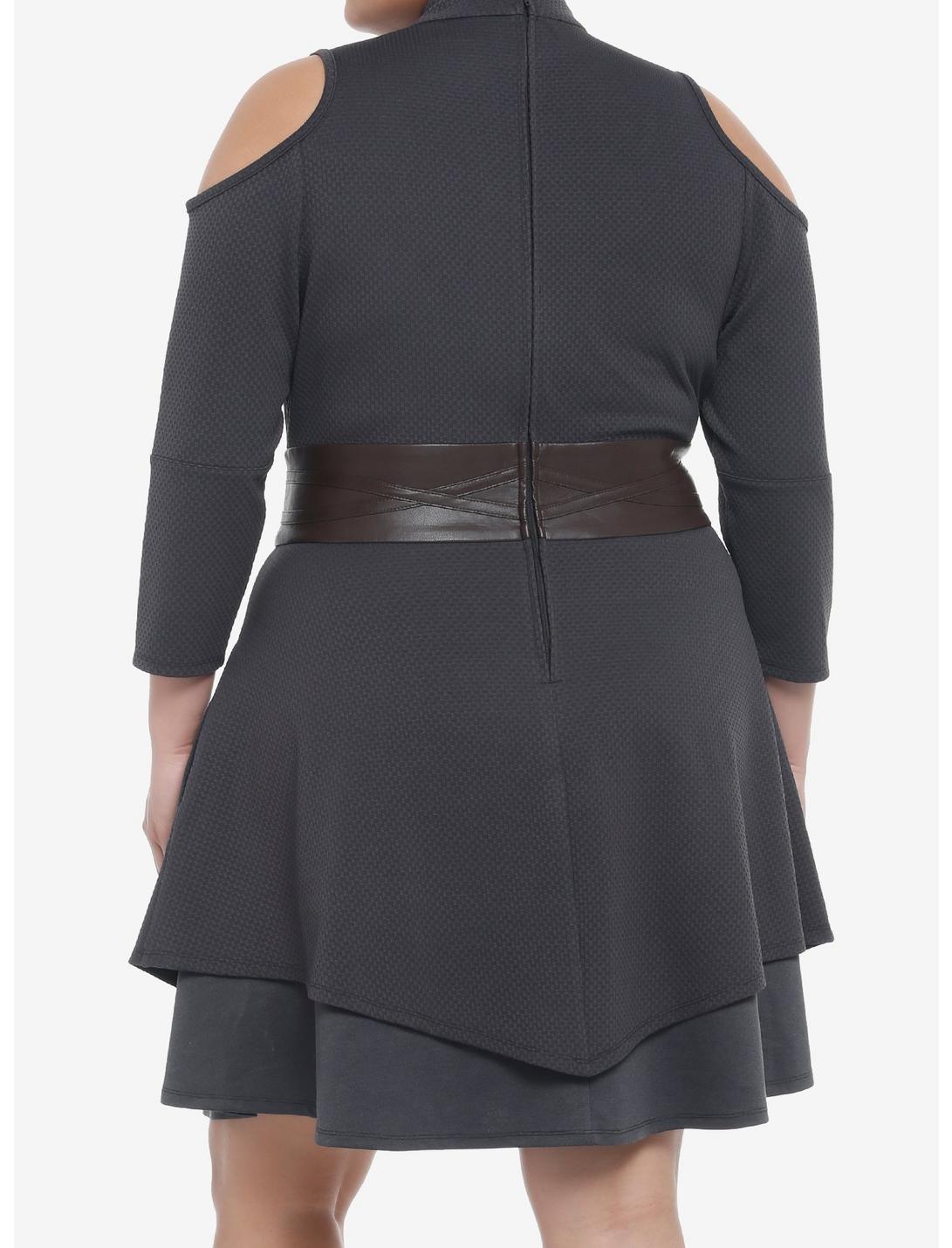 Her Universe Star Wars The Mandalorian Ahsoka Cold Shoulder Dress Plus Size HUNIVERS Her Universe Star Wars The Mandalorian Ahsoka Cold Shoulder Dress Plus Size -transcendentactive shop 19629306 av2