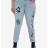 HUNIVERS Disney Mickey Mouse Steamboat Willie Mom Jeans Plus Size 1 HUNIVERS Disney Mickey Mouse Steamboat Willie Mom Jeans Plus Size -transcendentactive shop 19636611 hi