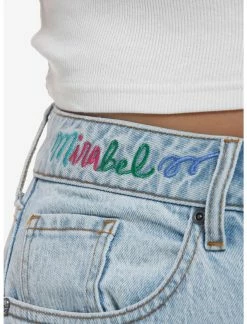 HUNIVERS Disney Encanto Mirabel Mom Jeans Plus Size -transcendentactive shop 19636631 av2
