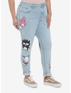 HUNIVERS Hello Kitty And Friends Mom Jeans Plus Size -transcendentactive shop 19636651 av2