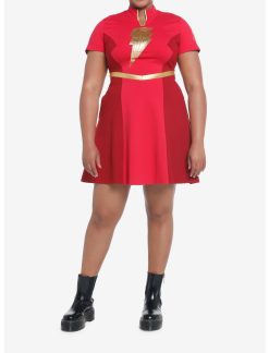 HUNIVERS DC Comics Shazam! Fury Of The Gods Mary Dress Plus Size -transcendentactive shop 19637522 av1