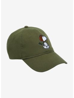Null Peanuts Snoopy Flight School Dad Cap