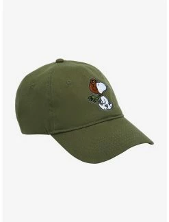 Null Peanuts Snoopy Flight School Dad Cap