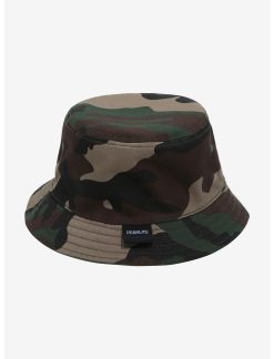 Null Peanuts Snoopy Camouflage Reversible Bucket Hat -transcendentactive shop 19666958 av5