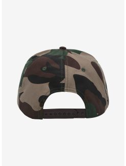Null Peanuts Snoopy Camp Camo Snapback Hat -transcendentactive shop 19666960 av2