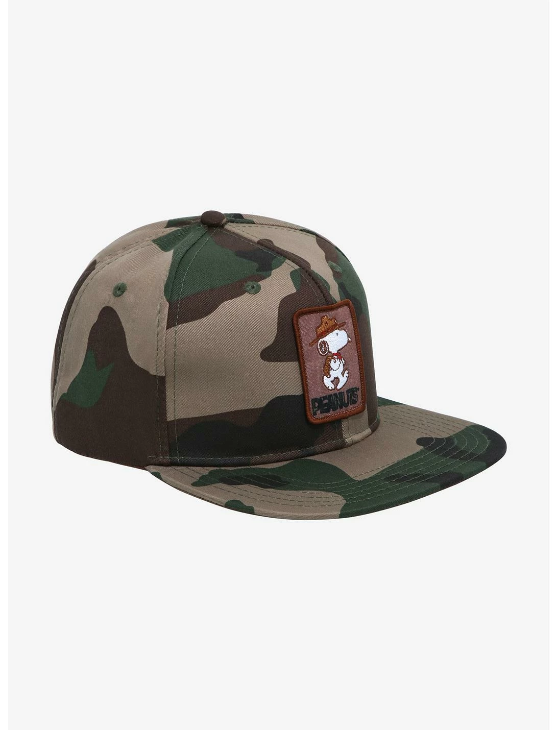 Null Peanuts Snoopy Camp Camo Snapback Hat 3 Null Peanuts Snoopy Camp Camo Snapback Hat