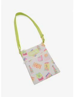 Null Shrek Foods Passport Crossbody Bag
