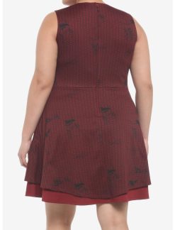 HUNIVERS Her Universe Marvel Doctor Strange In The Multiverse Of Madness Wanda Maximoff Dress Plus Size -transcendentactive shop 19688496 av2