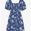 HUNIVERS Her Universe Studio Ghibli Princess Mononoke Kodama Allover Print Smock Dress -transcendentactive shop 19688515 hi
