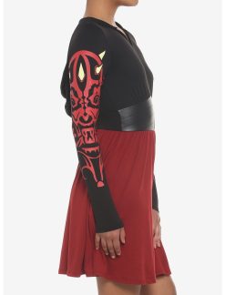 HUNIVERS Star Wars Darth Maul Hooded Dress 6 HUNIVERS Star Wars Darth Maul Hooded Dress -transcendentactive shop 19688603 av4