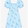 HUNIVERS Disney Peter Pan Flying Allover Print Smock Dress 1 HUNIVERS Disney Peter Pan Flying Allover Print Smock Dress -transcendentactive shop 19688952 hi