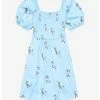 HUNIVERS Disney Peter Pan Flying Allover Print Smock Dress 2 HUNIVERS Disney Peter Pan Flying Allover Print Smock Dress -transcendentactive shop 19688952 hi