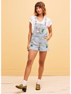 HUNIVERS Her Universe Disney Pixar Toy Story Characters Denim Shortalls -transcendentactive shop 19689035 av1