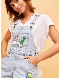 HUNIVERS Her Universe Disney Pixar Toy Story Characters Denim Shortalls -transcendentactive shop 19689035 av3