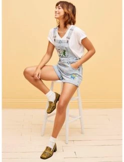 HUNIVERS Her Universe Disney Pixar Toy Story Characters Denim Shortalls