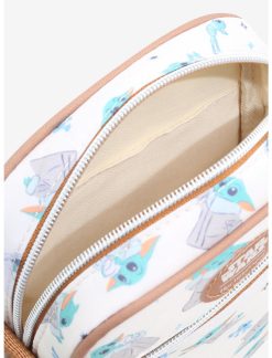 HUNIVERS Her Universe Star Wars Chibi Grogu Passport Crossbody Bag -transcendentactive shop 19708262 av2