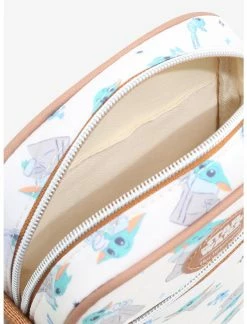 HUNIVERS Her Universe Star Wars Chibi Grogu Passport Crossbody Bag -transcendentactive shop 19708262 av2