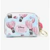 HUNIVERS Her Universe Disney Mickey Mouse & Minnie Mouse Heart Balloon Mini Zipper Wallet -transcendentactive shop 19712619 hi