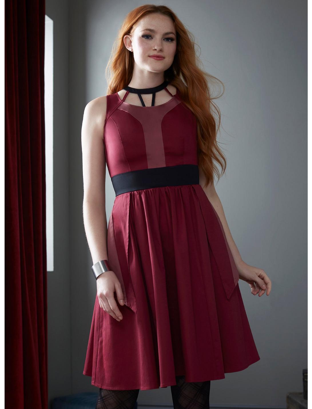Her Universe Marvel Doctor Strange In The Multiverse Of Madness Scarlet Witch Swing Dress HUNIVERS Her Universe Marvel Doctor Strange In The Multiverse Of Madness Scarlet Witch Swing Dress -transcendentactive shop 19774790 hi