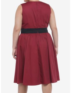 HUNIVERS Her Universe Marvel Doctor Strange In The Multiverse Of Madness Scarlet Witch Swing Dress Plus Size 4 HUNIVERS Her Universe Marvel Doctor Strange In The Multiverse Of Madness Scarlet Witch Swing Dress Plus Size -transcendentactive shop 19774798 av2