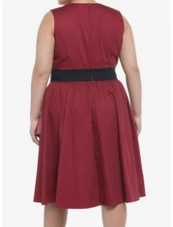 HUNIVERS Her Universe Marvel Doctor Strange In The Multiverse Of Madness Scarlet Witch Swing Dress Plus Size -transcendentactive shop 19774798 av2