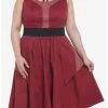 HUNIVERS Her Universe Marvel Doctor Strange In The Multiverse Of Madness Scarlet Witch Swing Dress Plus Size -transcendentactive shop 19774798 hi