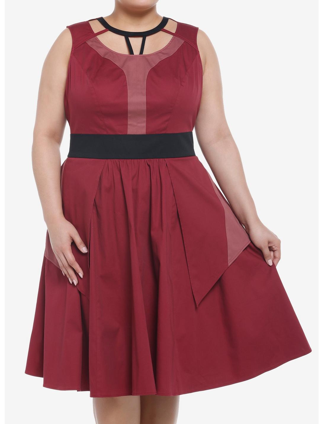 Her Universe Marvel Doctor Strange In The Multiverse Of Madness Scarlet Witch Swing Dress Plus Size HUNIVERS Her Universe Marvel Doctor Strange In The Multiverse Of Madness Scarlet Witch Swing Dress Plus Size -transcendentactive shop 19774798 hi