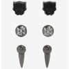 Null Marvel Black Panther: Wakanda Forever Icon Stud Earring Set -transcendentactive shop 19801078 hi