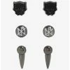 Null Marvel Black Panther: Wakanda Forever Icon Stud Earring Set 2 Null Marvel Black Panther: Wakanda Forever Icon Stud Earring Set -transcendentactive shop 19801078 hi