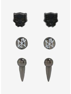 Null Marvel Black Panther: Wakanda Forever Icon Stud Earring Set