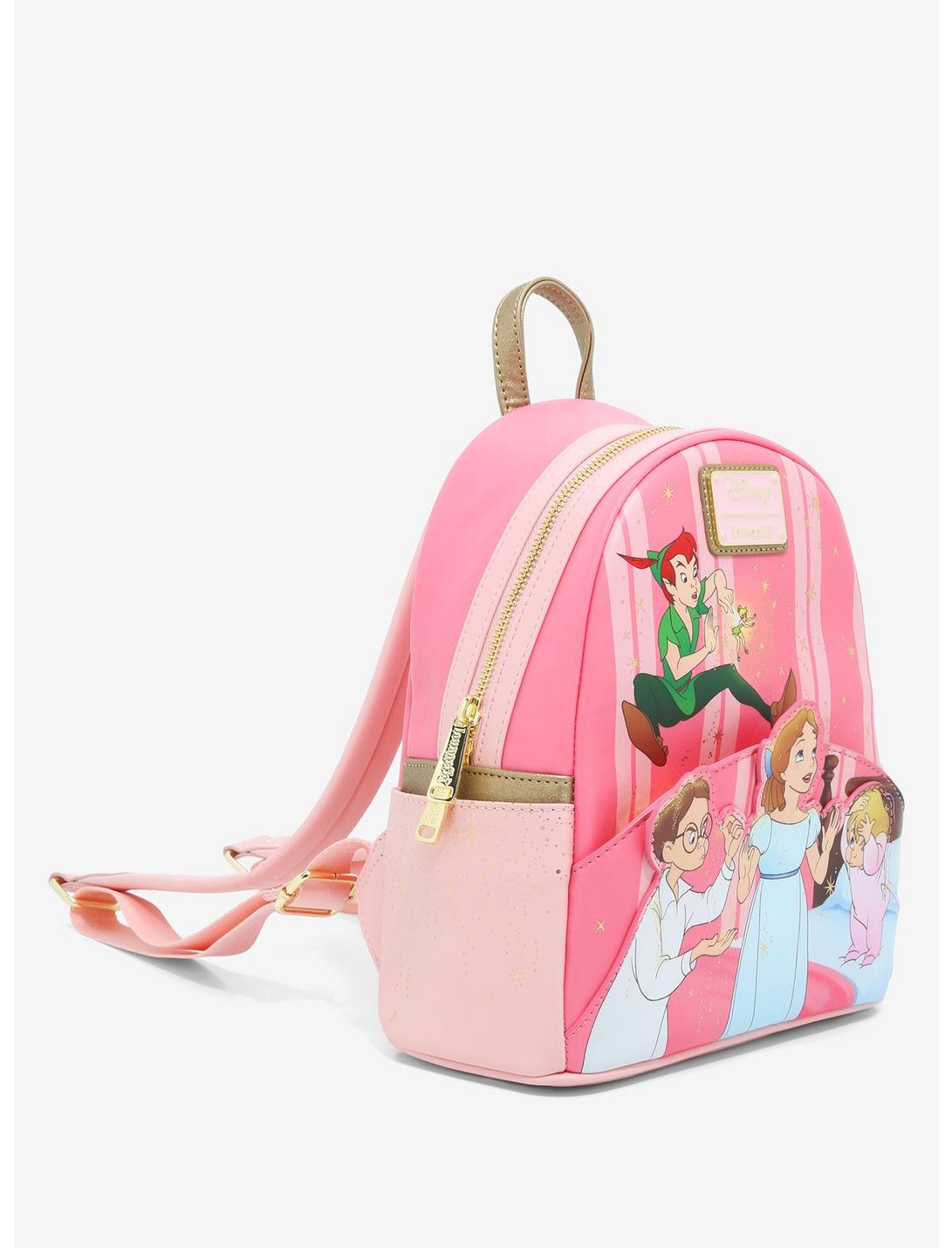 Loungefly Disney Peter Pan 70th Anniversary Group Portrait Mini Backpack LNGEFLY Loungefly Disney Peter Pan 70th Anniversary Group Portrait Mini Backpack -transcendentactive shop 19801088 av1