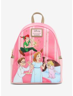 LNGEFLY Loungefly Disney Peter Pan 70th Anniversary Group Portrait Mini Backpack