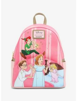 LNGEFLY Loungefly Disney Peter Pan 70th Anniversary Group Portrait Mini Backpack
