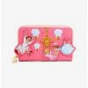 LNGEFLY Loungefly Disney Peter Pan 70th Anniversary Darling Siblings Small Zip Wallet -transcendentactive shop 19801090 hi