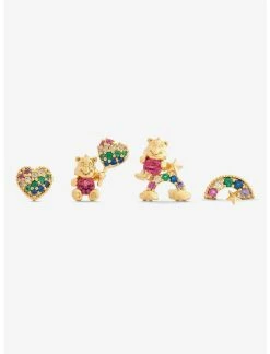 GIRLSCREW Care Bears X Girls Crew Rainbow Mismatch Earring Set