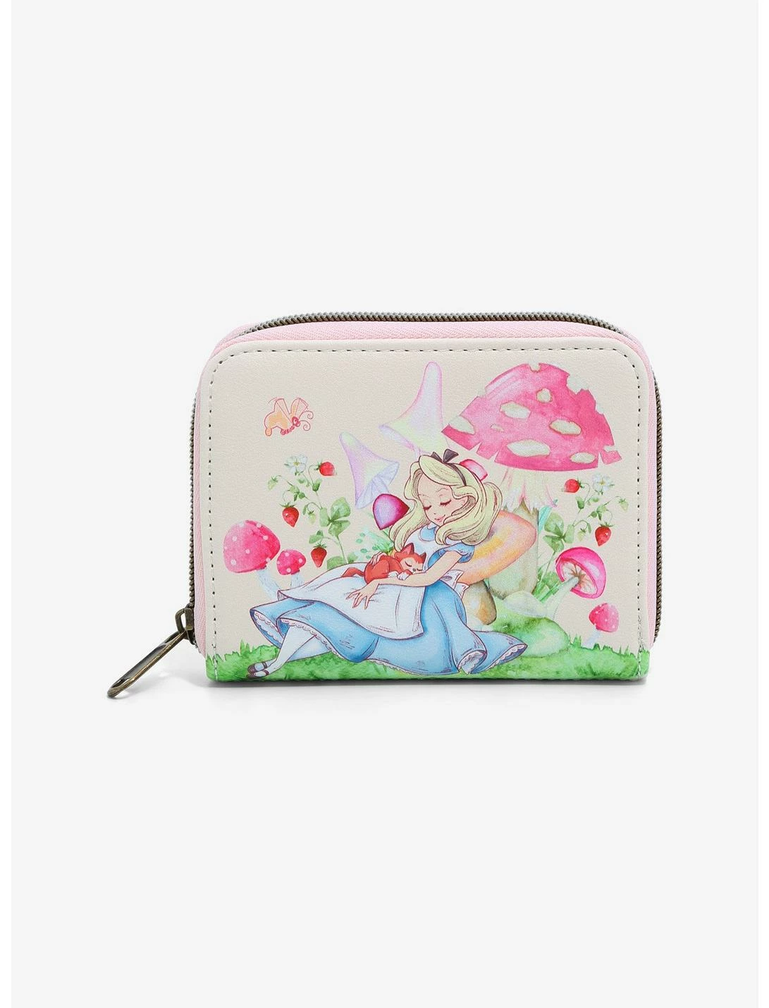 LNGEFLY Loungefly Disney Alice In Wonderland Alice Sleeping Mini Zipper Wallet 3 LNGEFLY Loungefly Disney Alice In Wonderland Alice Sleeping Mini Zipper Wallet